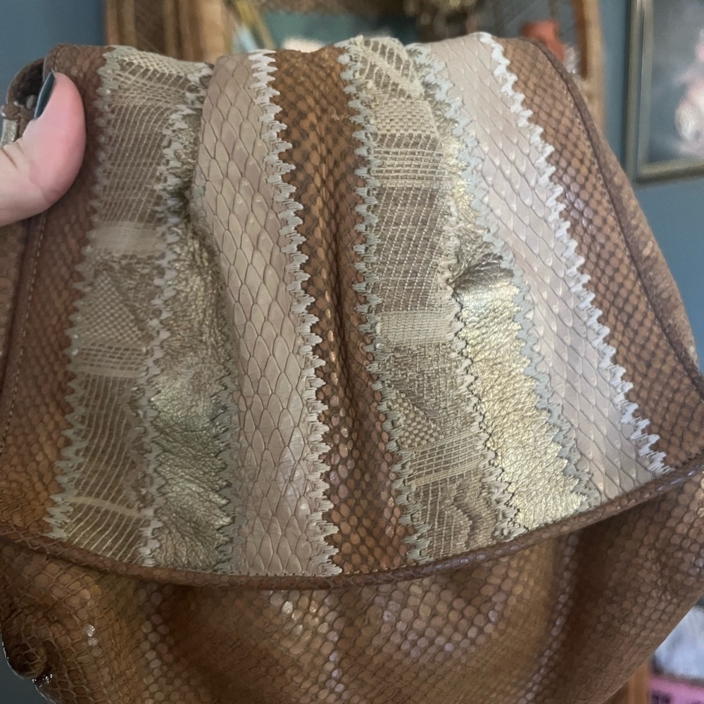 Vintage Sharif cross body | snakeskin - Picture 5 of 13